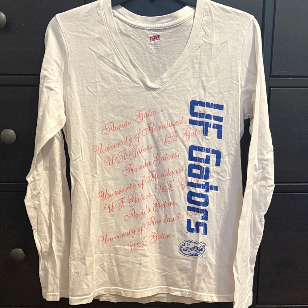 Soffe White Long Sleeve UF Gators Shirt